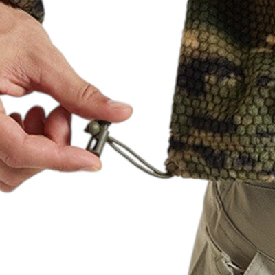 Camo fleece jumper
