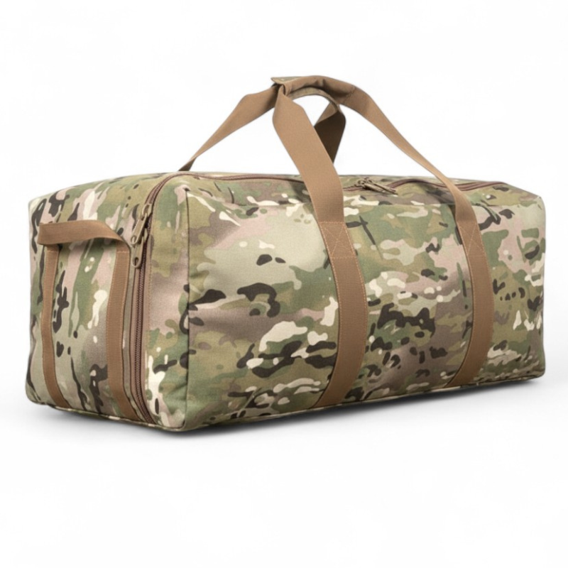 Camo holdall bag