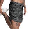 Camo running shorts mens