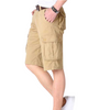 Cargo khaki shorts men