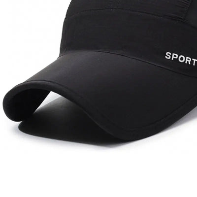 Casquette noir randonnée