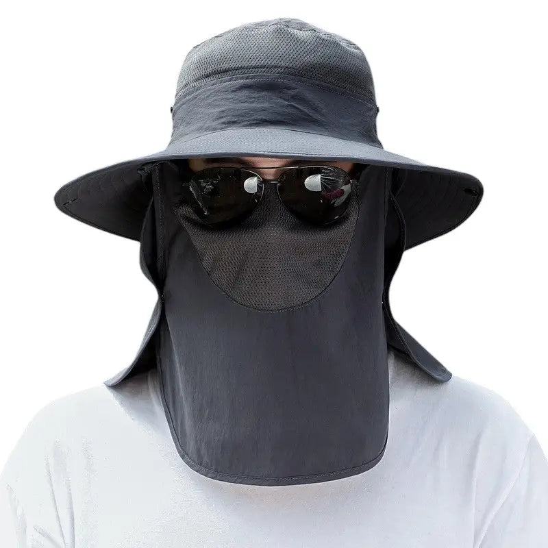 Chapeau anti uv insectes randonnée