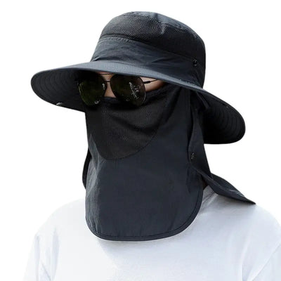 Chapeau anti uv insectes randonnée