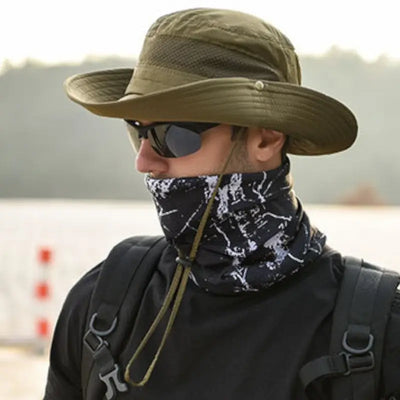 Chapeau de brousse pliable