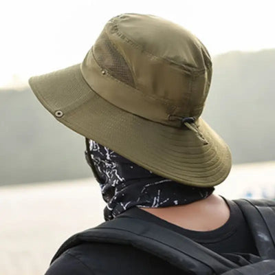 Chapeau de brousse pliable