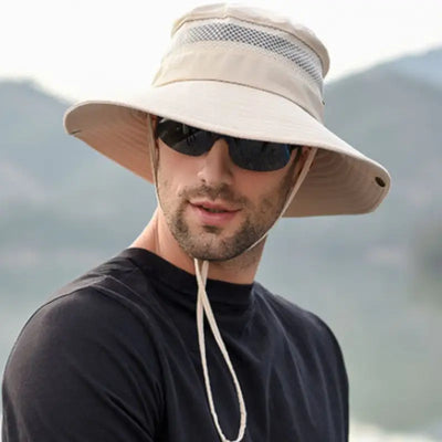 Chapeau de brousse pliable