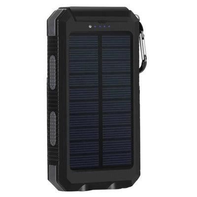 CHARGEUR SOLAIRE - AVEC LAMPE D’ECLAIRAGE