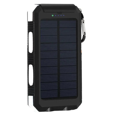 CHARGEUR SOLAIRE - AVEC LAMPE D’ECLAIRAGE