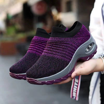 Chaussures randonnées sans lacet femme