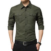 Convertible military shirt