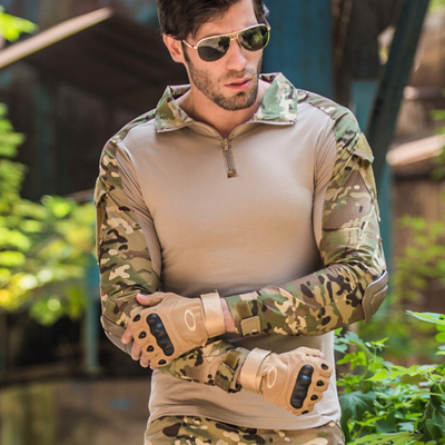 Desert beige army jumper mens