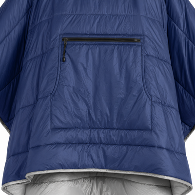 Hooded camping quilt