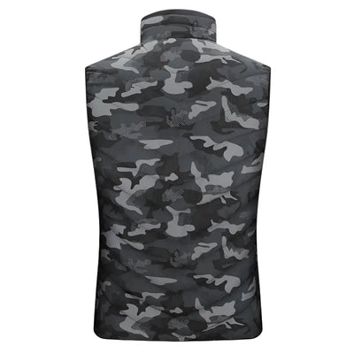 Doudoune chauffante camouflage