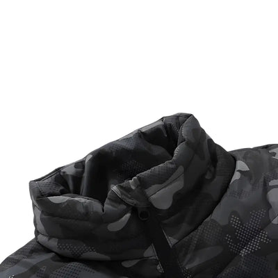 Doudoune chauffante camouflage