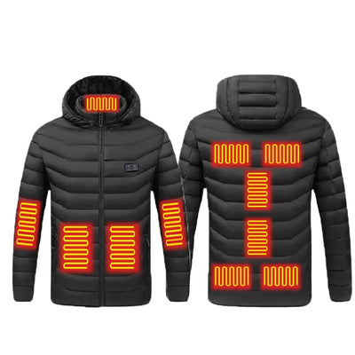 Doudoune chauffante homme avec batterie