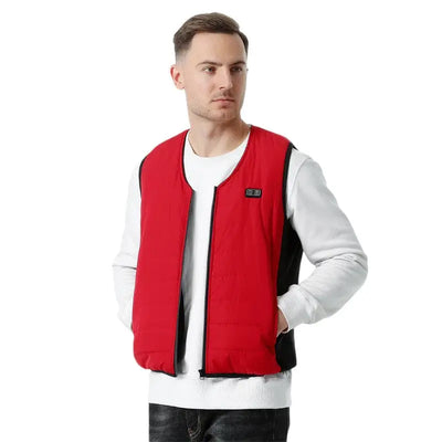 Doudoune sans manche chauffante homme