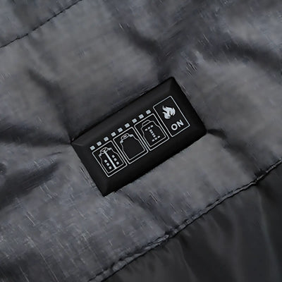 Doudoune sans manche chauffante homme avec batterie