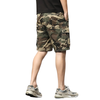 Drawstring Camo Cargo Shorts