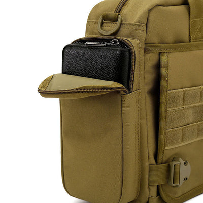 Durable mens shoulder bag