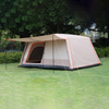 Family tent camping