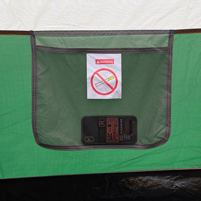 Family tent camping