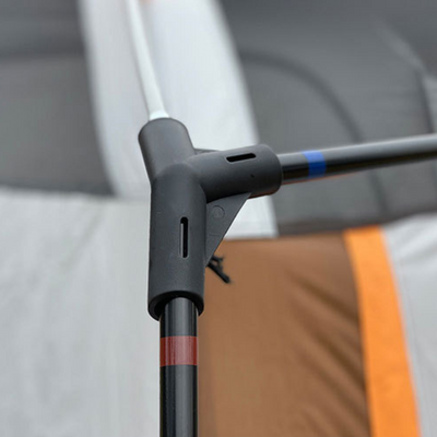 Family tent camping