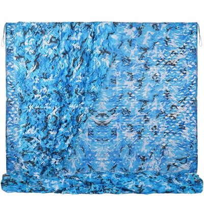 Filet de camouflage bleu