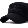 Flat top military cap