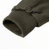 Fleece military navy jacket