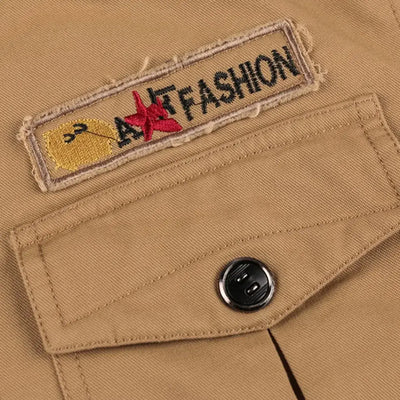 Fur Lined Military Jacket