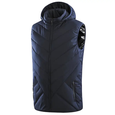 Gilet auto chauffante homme