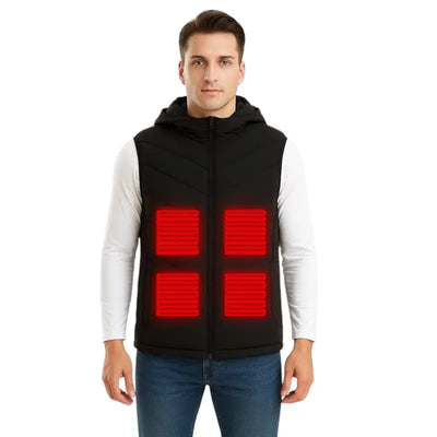 Gilet auto chauffante homme