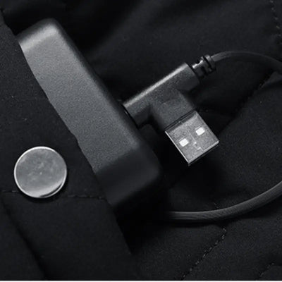 Gilet chauffant avec batterie