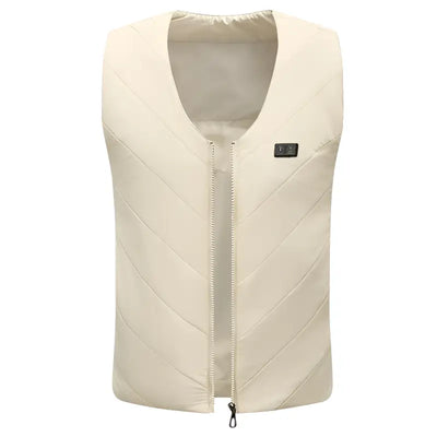 Gilet chauffant blanc