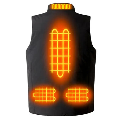 Gilet chauffant équitation