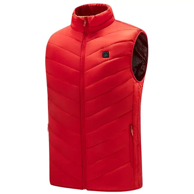 Gilet chauffant grande taille homme