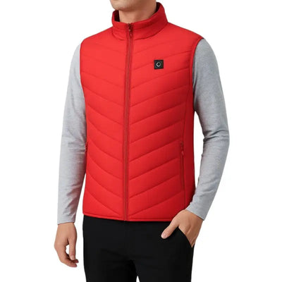 Gilet chauffant grande taille homme