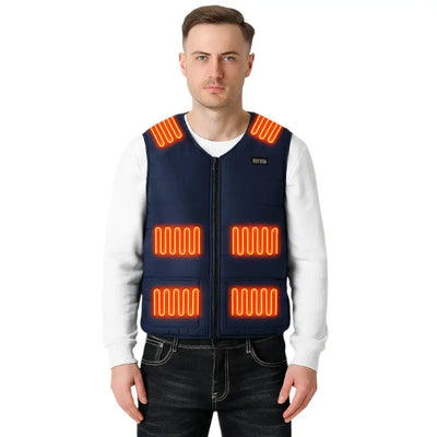 Gilet chauffant homme 3xl