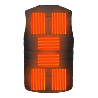 Gilet chauffant homme coupe-vent