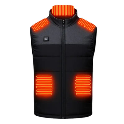 Gilet chauffant homme sans manche