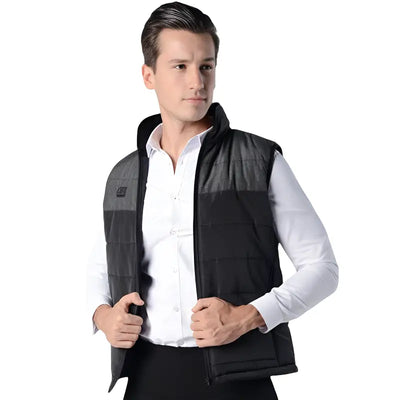 Gilet chauffant homme sans manche