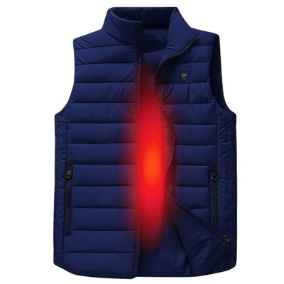 Gilet electrique chauffant homme