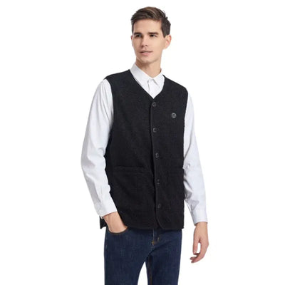 Gilet sans manche chauffant
