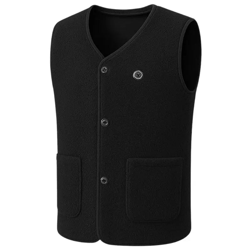 Gilet sans manche chauffant