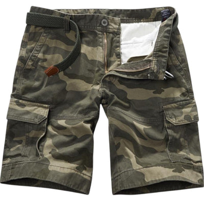 Green camo shorts