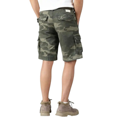 Green camo shorts