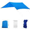 Heat reflective tarp camping