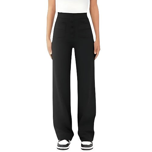 High waist combat trousers