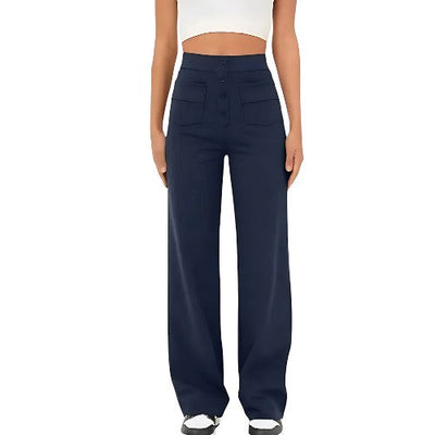 High waist combat trousers
