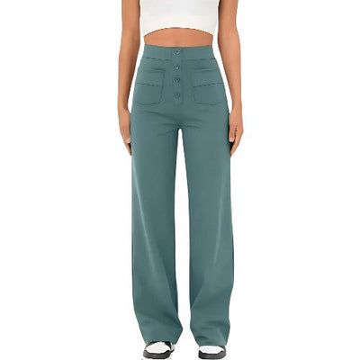 High waist combat trousers